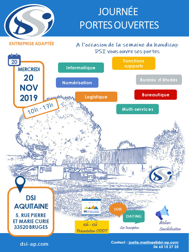 DSI Aquitaine Journee Portes Ouvertes 2019