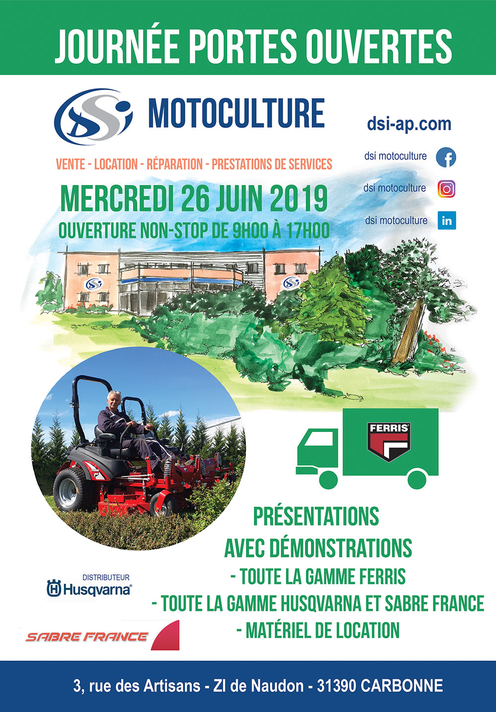 DSI Motoculture Portes Ouvertes