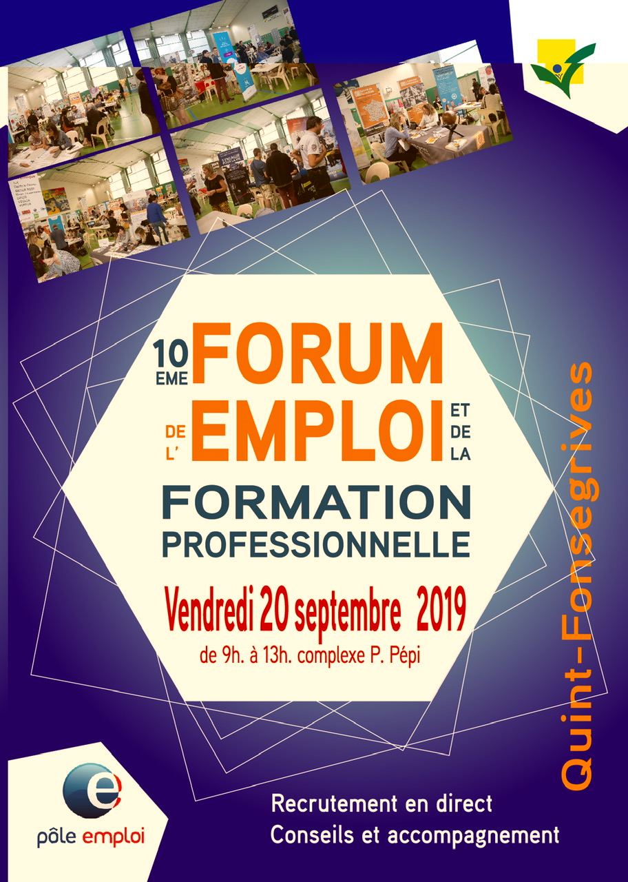 affiche forum emploi2019